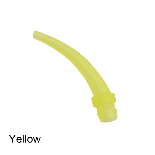 50Pcs Dental Materials Dentistry Silicone Rubber Conveying Mixing Head Disposable Impression Nozzles Mixing Tips Mixing Tube